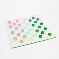 Thumbnail for Sunnylife - Wholesale Board Game - Ombre Lucite Chess & Checkers Sherbert