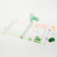 Thumbnail for Sunnylife - Wholesale Board Game - Ombre Lucite Backgammon Sherbert