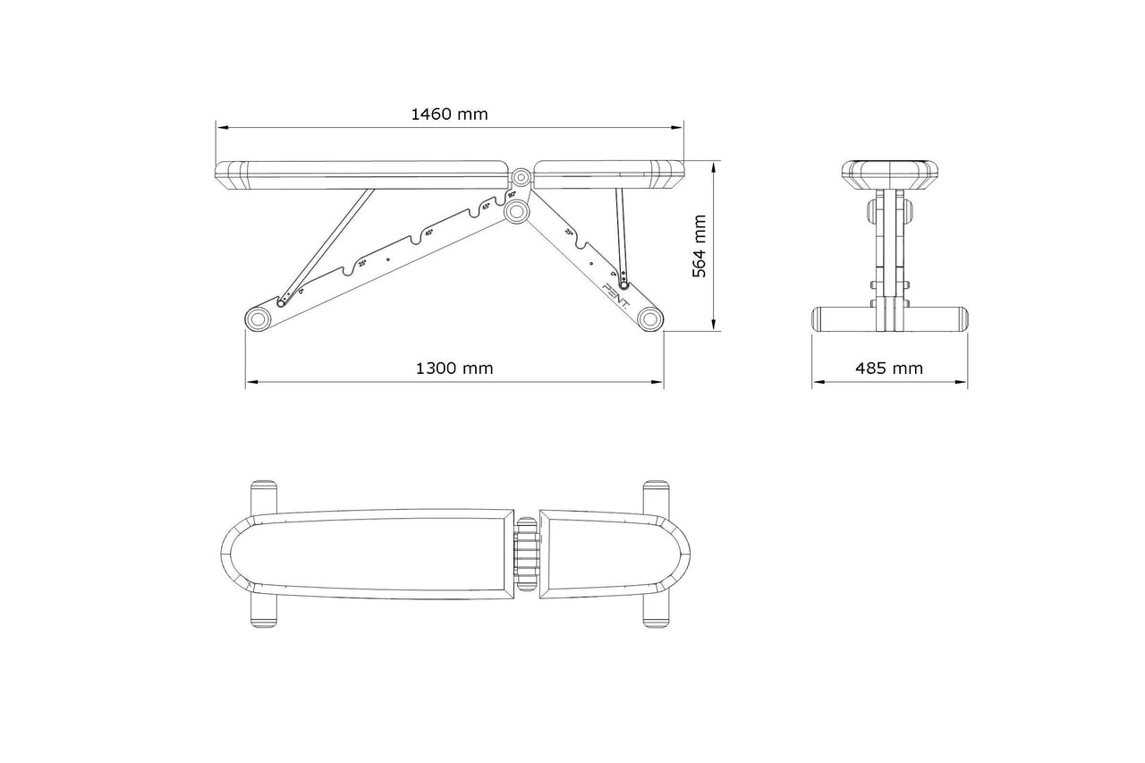 BANKA™ Advance Adjustable Exercise Bench