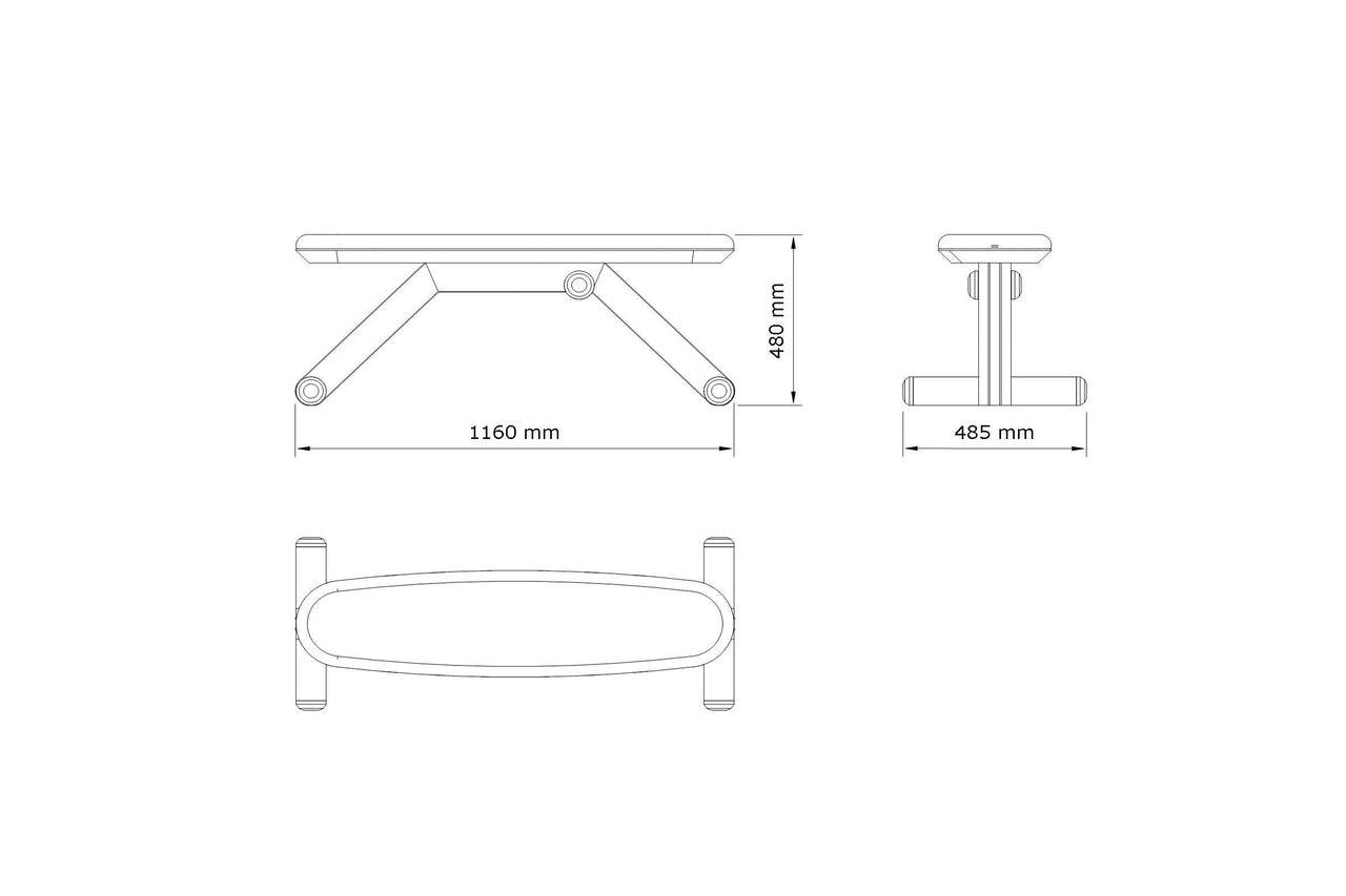 BANKA™ BASIC Gym Weight Bench - LUXUSFIT Luxury Exercise & Recovery Equipment