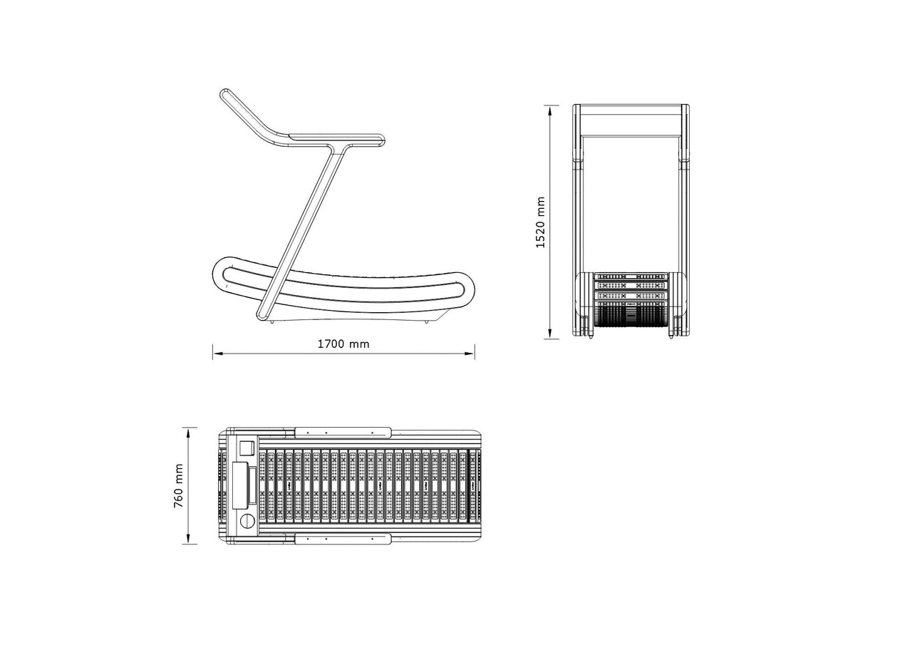 IRENA™ Premium Curve Manual Treadmill