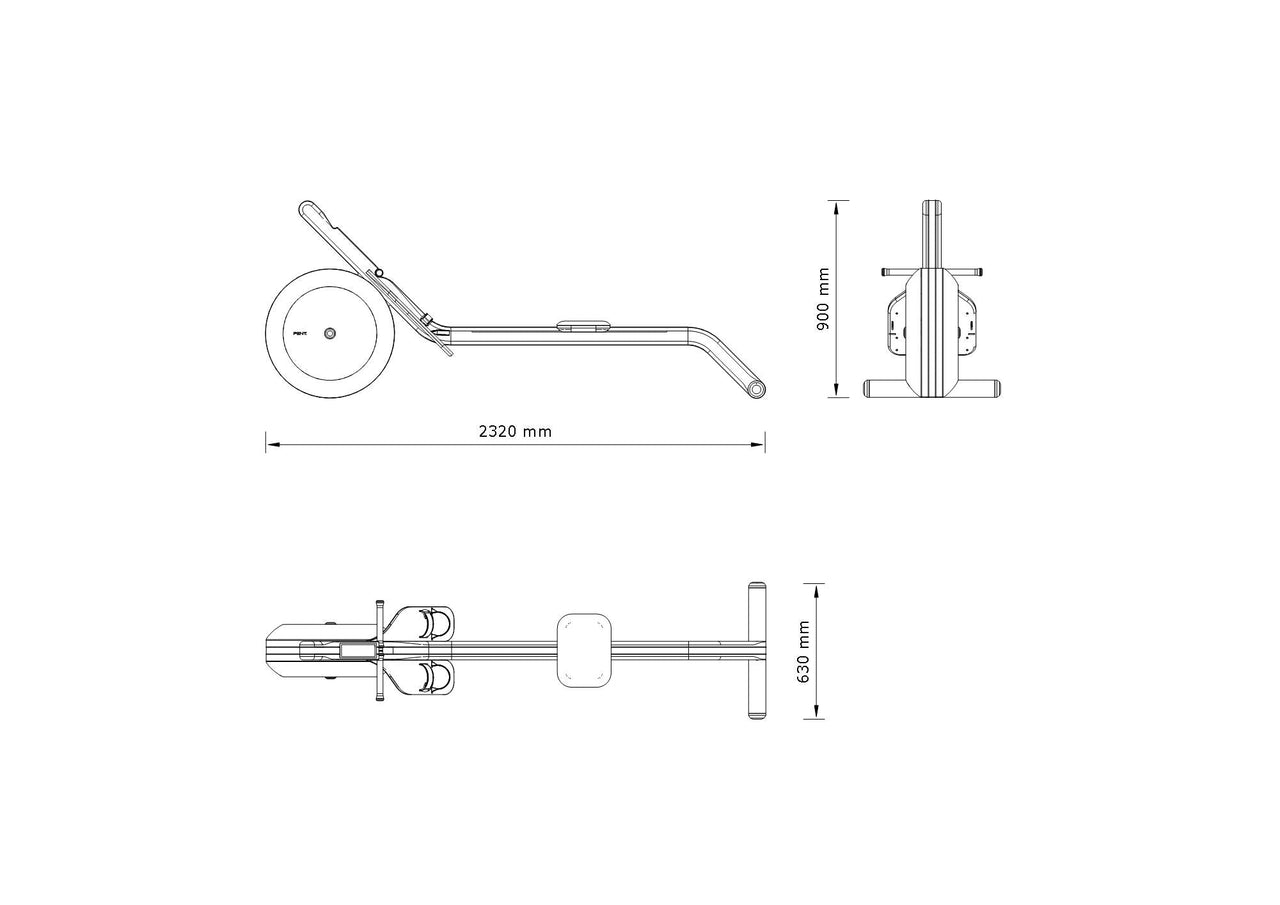 VARTA™ Magnetic Rowing Ergometer