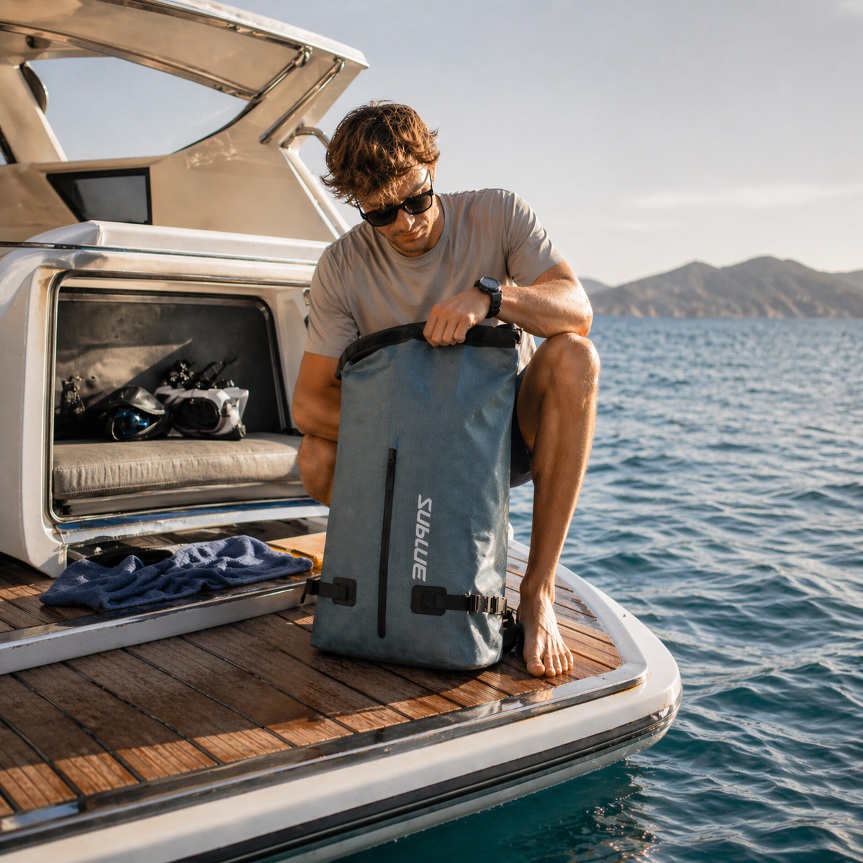 SUBLUE Waterproof Backpack 52L