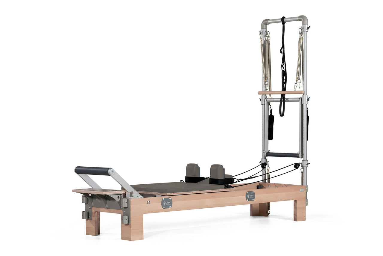 Compact Pilates Reformer with Tower