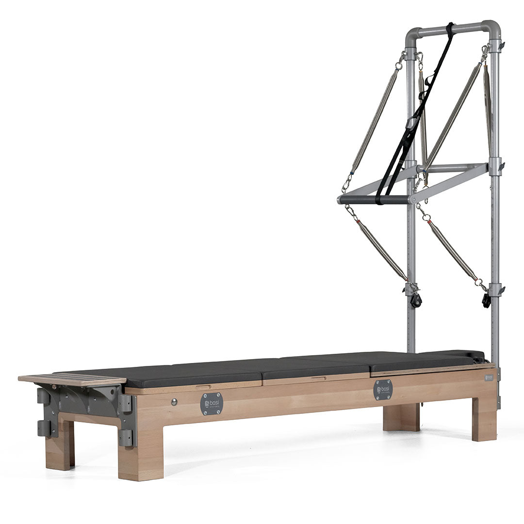 Compact Pilates Reformer with Tower