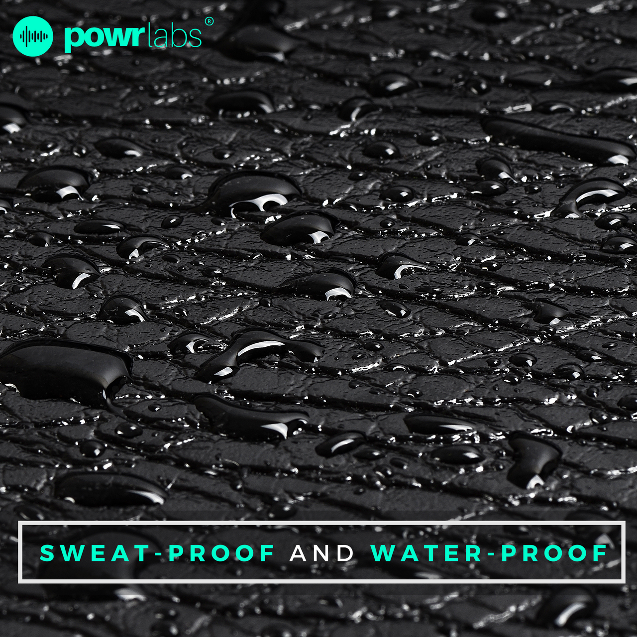 Powr Labs® Bike Trainer Mat / Fitness Equipment Mat - LUXUSFIT Luxury Exercise & Recovery Equipment