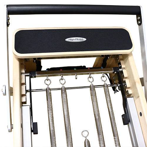 ALIGN-PILATES M8-PRO RC WOOD STUDIO REFORMER WITH TOWER - LUXUSFIT Luxury Exercise & Recovery Equipment