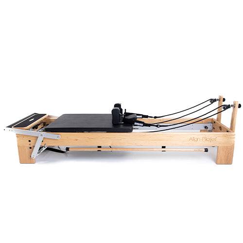 ALIGN-PILATES M8-PRO RC WOOD STUDIO REFORMER WITH TOWER - LUXUSFIT Luxury Exercise & Recovery Equipment