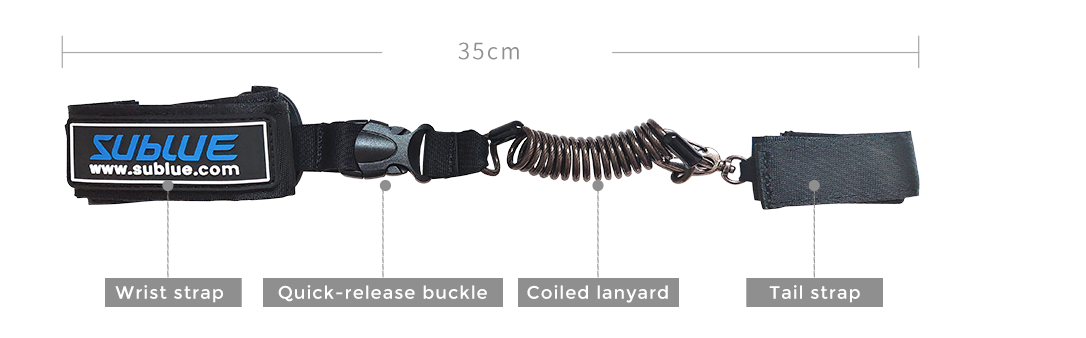 SUBLUE Anti-Loss Safety Lanyard