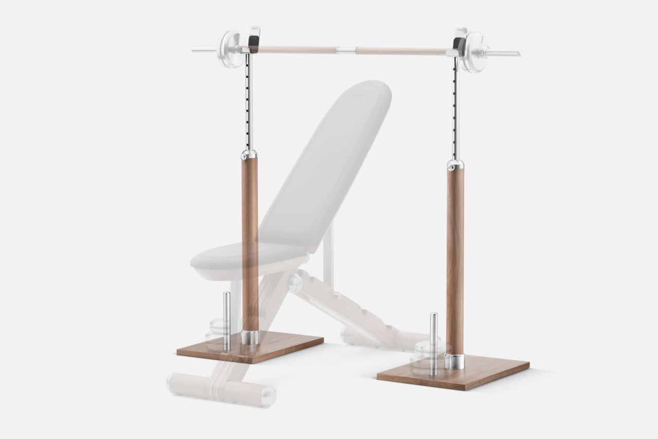 BYSTRA SET™ - Press Bench Rack Set with Weights