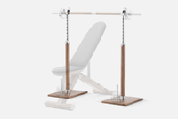 Thumbnail for BYSTRA SET™ - Press Bench Rack Set with Weights
