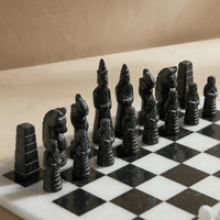 Thumbnail for Japanese Inspired Marble Chess Set