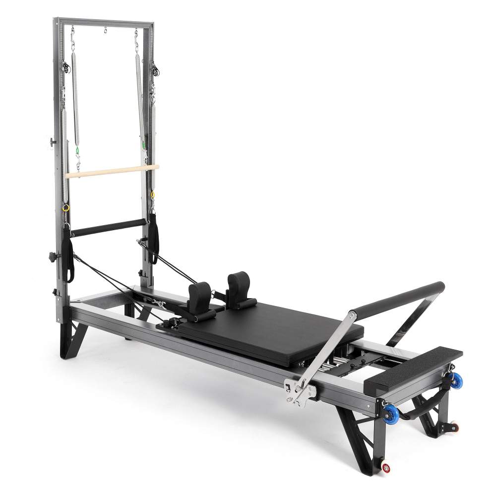ELINA PILATES® Aluminum Reformer with Tower Bundle - LUXUSFIT Luxury Exercise & Recovery Equipment