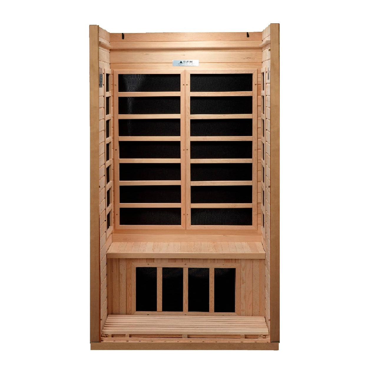 GDI-6106-01 Near Zero EMF Far Infrared Sauna - LUXUSFIT Luxury Exercise & Recovery Equipment