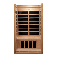 Thumbnail for GDI-6106-01 Near Zero EMF Far Infrared Sauna - LUXUSFIT Luxury Exercise & Recovery Equipment