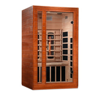 Thumbnail for ***New 2023 Model*** Cardoba 2 Person Full Spectrum Infrared Sauna - Canadian Hemlock - LUXUSFIT Luxury Exercise & Recovery Equipment