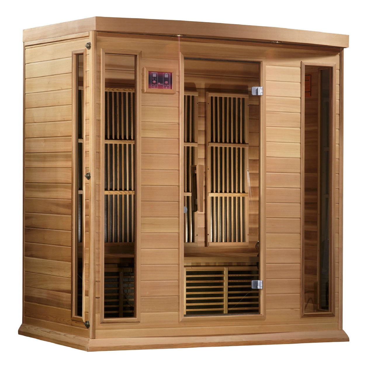 MAXXUS 4 Person Low EMF FAR Infrared Sauna MX-K406-01 - LUXUSFIT Luxury Exercise & Recovery Equipment