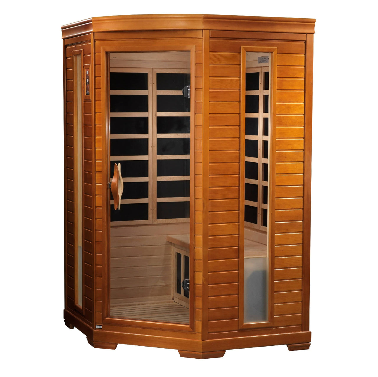 DYNAMIC 2 Person Low EMF Far Infrared Sauna, Heming Edition DYN-6225-02 - LUXUSFIT Luxury Exercise & Recovery Equipment