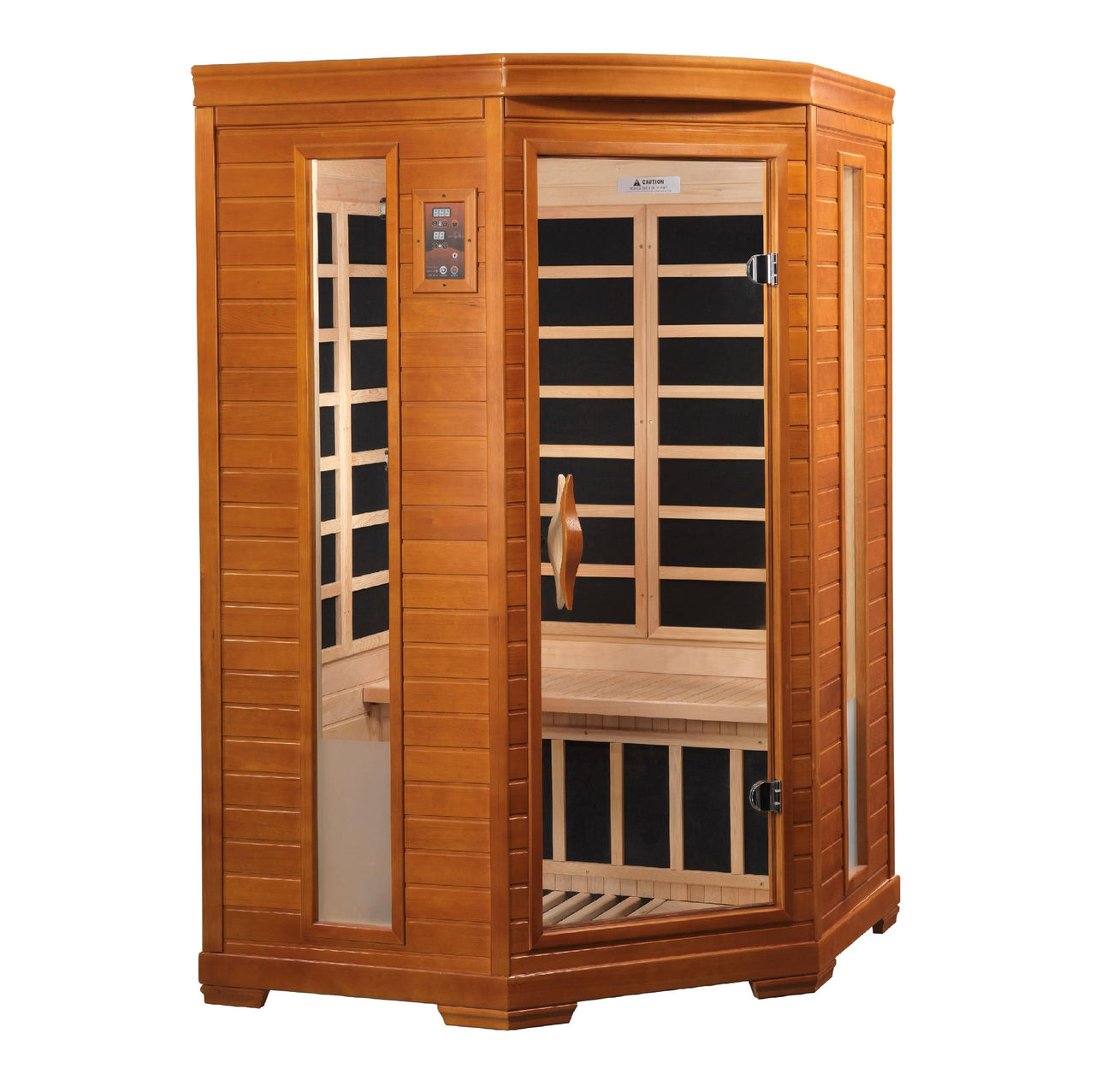 DYNAMIC 2 Person Low EMF Far Infrared Sauna, Heming Edition DYN-6225-02 - LUXUSFIT Luxury Exercise & Recovery Equipment