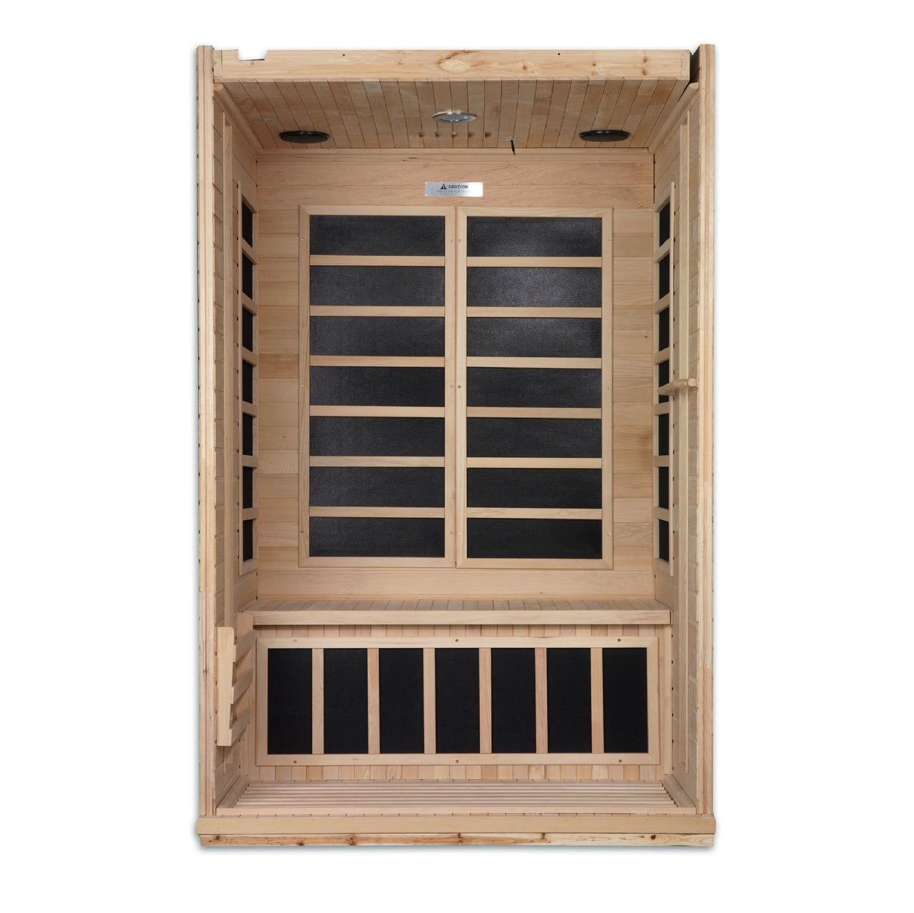 DYNAMIC 2 Person Low EMF Far Infrared Sauna, Venice Edition DYN-6210-01 - LUXUSFIT Luxury Exercise & Recovery Equipment