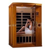 Thumbnail for DYNAMIC 2 Person Low EMF Far Infrared Sauna, Venice Edition DYN-6210-01 - LUXUSFIT Luxury Exercise & Recovery Equipment