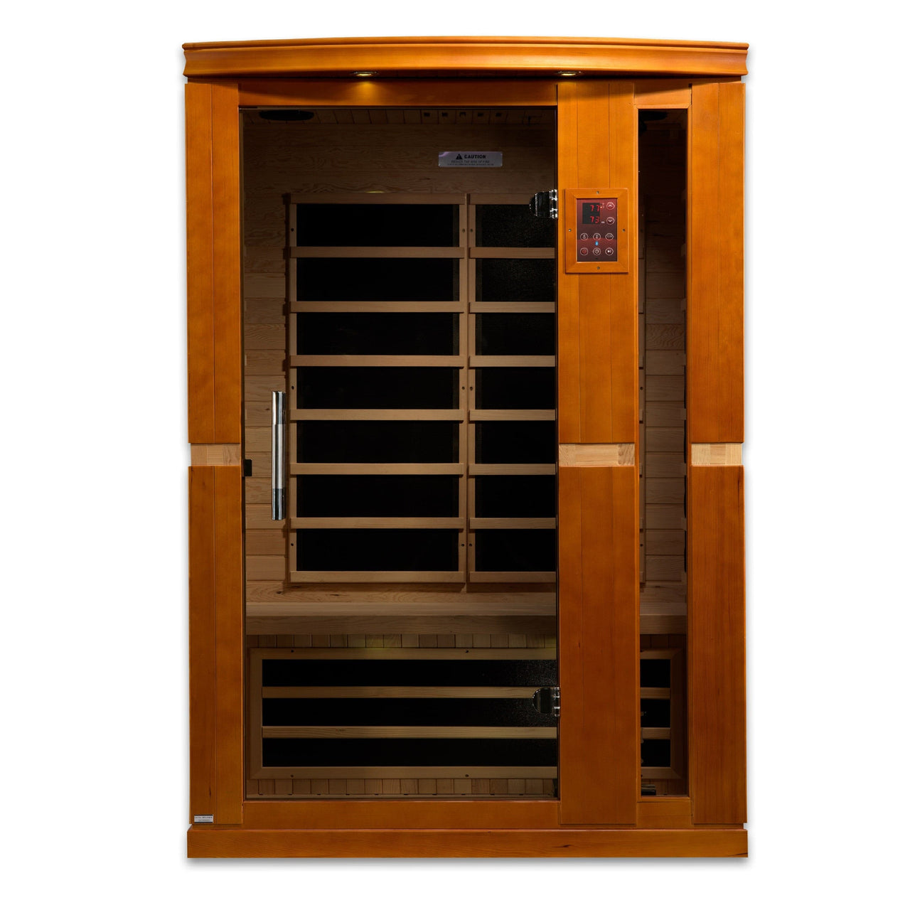 DYNAMIC 2 Person Low EMF Far Infrared Sauna, Vittoria Edition DYN-6220-01 - LUXUSFIT Luxury Exercise & Recovery Equipment