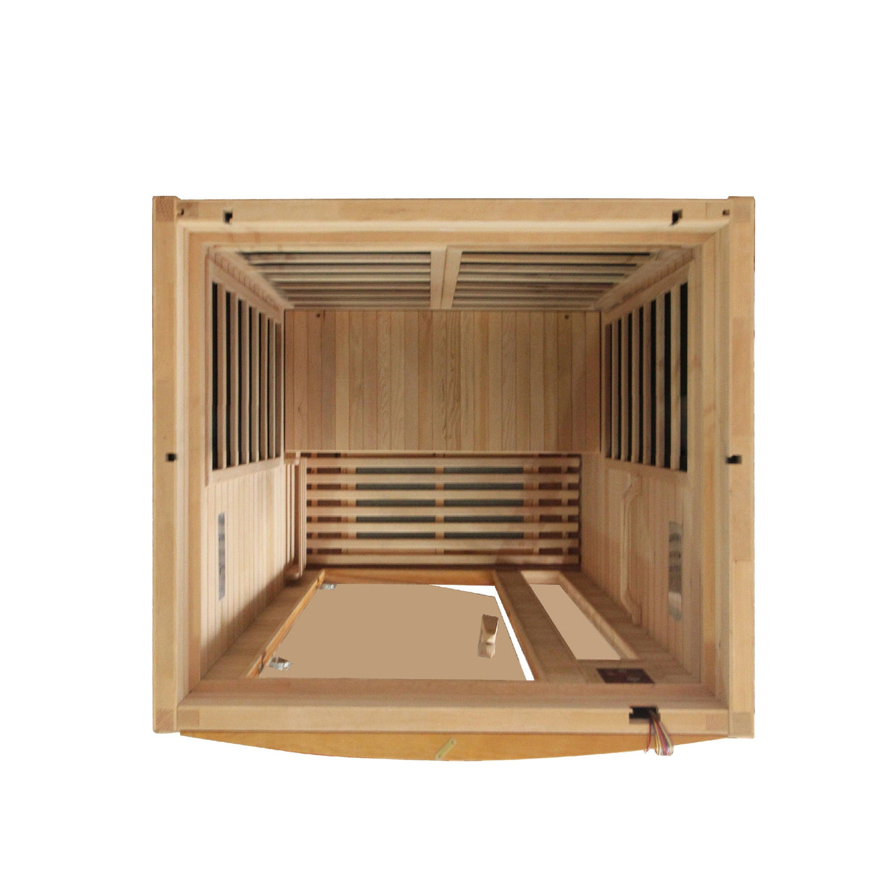 DYNAMIC 2 Person Ultra Low EMF Far Infrared Sauna, Barcelona Elite Edition DYN-6106-01 - LUXUSFIT Luxury Exercise & Recovery Equipment