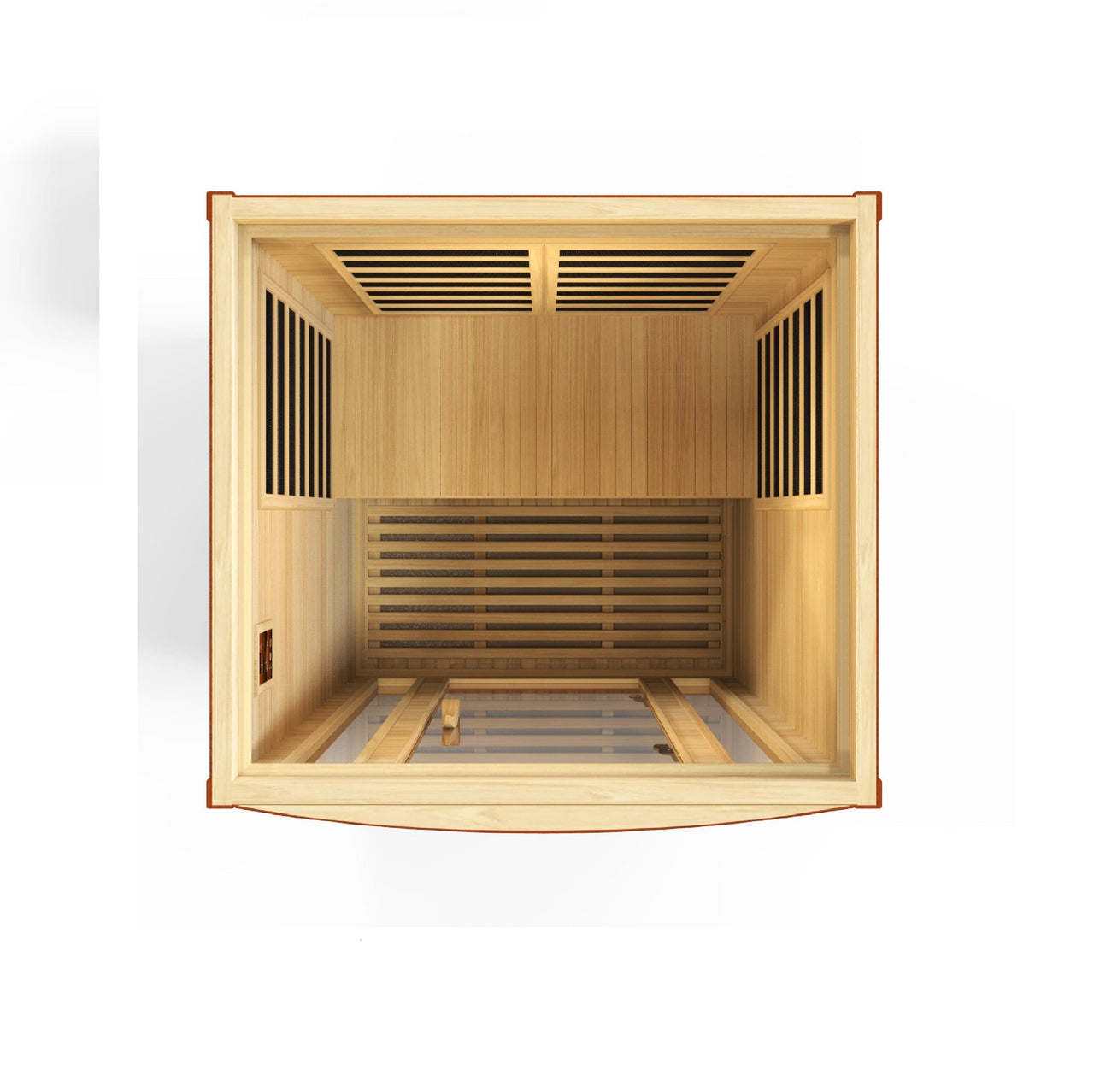 DYNAMIC 2 Person Ultra Low EMF Far Infrared Sauna, San Marino Elite Edition DYN-6206-01 - LUXUSFIT Luxury Exercise & Recovery Equipment