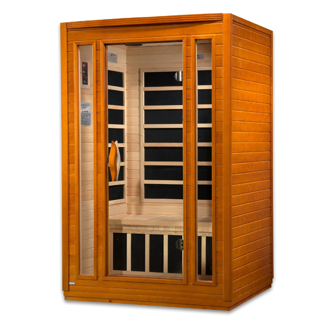 DYNAMIC 2 Person Ultra Low EMF Far Infrared Sauna, San Marino Elite Edition DYN-6206-01 - LUXUSFIT Luxury Exercise & Recovery Equipment