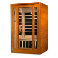 Thumbnail for DYNAMIC 2 Person Ultra Low EMF Far Infrared Sauna, San Marino Elite Edition DYN-6206-01 - LUXUSFIT Luxury Exercise & Recovery Equipment