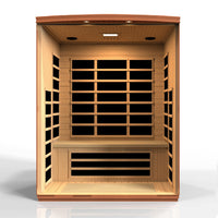 Thumbnail for DYNAMIC 3 Person Low EMF Far Infrared Sauna, Lugano Edition - Updated 2023 Model - DYN-6336-01 - LUXUSFIT Luxury Exercise & Recovery Equipment