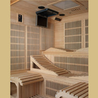 Thumbnail for DYNAMIC 6 Person Near Zero EMF Far Infrared Sauna DYN-6996-01 - LUXUSFIT Luxury Exercise & Recovery Equipment