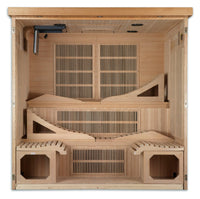 Thumbnail for DYNAMIC 6 Person Near Zero EMF Far Infrared Sauna DYN-6996-01 - LUXUSFIT Luxury Exercise & Recovery Equipment