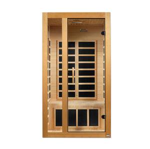 Dynamic "Gracia" 1 Person Low EMF FAR Infrared Sauna - LUXUSFIT Luxury Exercise & Recovery Equipment