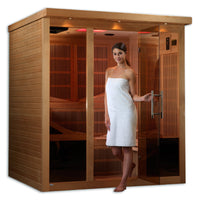 Thumbnail for DYNAMIC 6 Person Near Zero EMF Far Infrared Sauna DYN-6996-01 - LUXUSFIT Luxury Exercise & Recovery Equipment