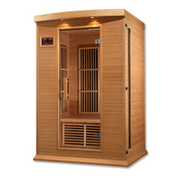 Thumbnail for MAXXUS 2 Person Low EMF FAR Infrared Sauna Canadian Hemlock MX-K206-01 - LUXUSFIT Luxury Exercise & Recovery Equipment