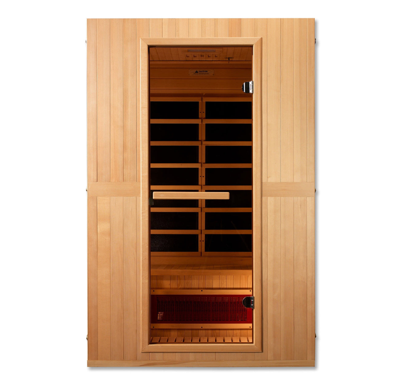 MAXXUS "Serenity"  Dual Tech 2 Person Low EMF FAR Infrared Sauna Canadian Hemlock - LUXUSFIT Luxury Exercise & Recovery Equipment