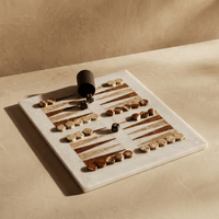 Thumbnail for Luxury Marble Backgammon Set