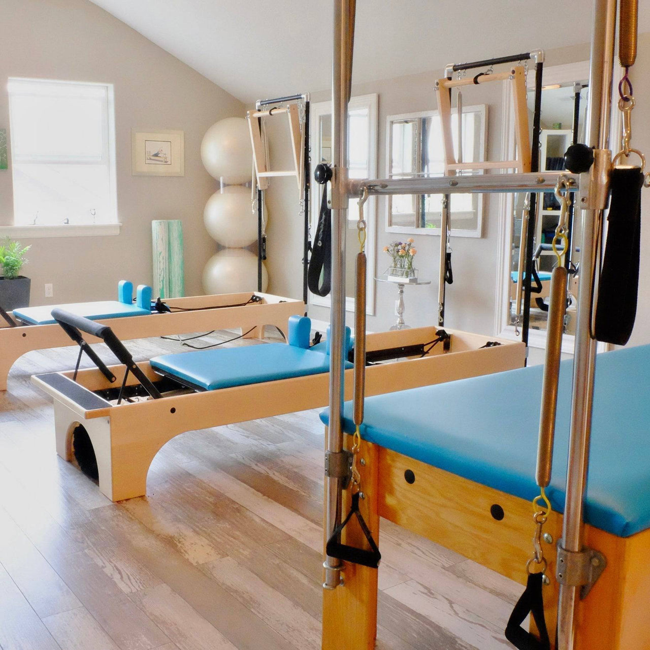 Jay Hart Designed Custom Pilates Cadillac Reformer Combo - LUXUSFIT Luxury Exercise & Recovery Equipment