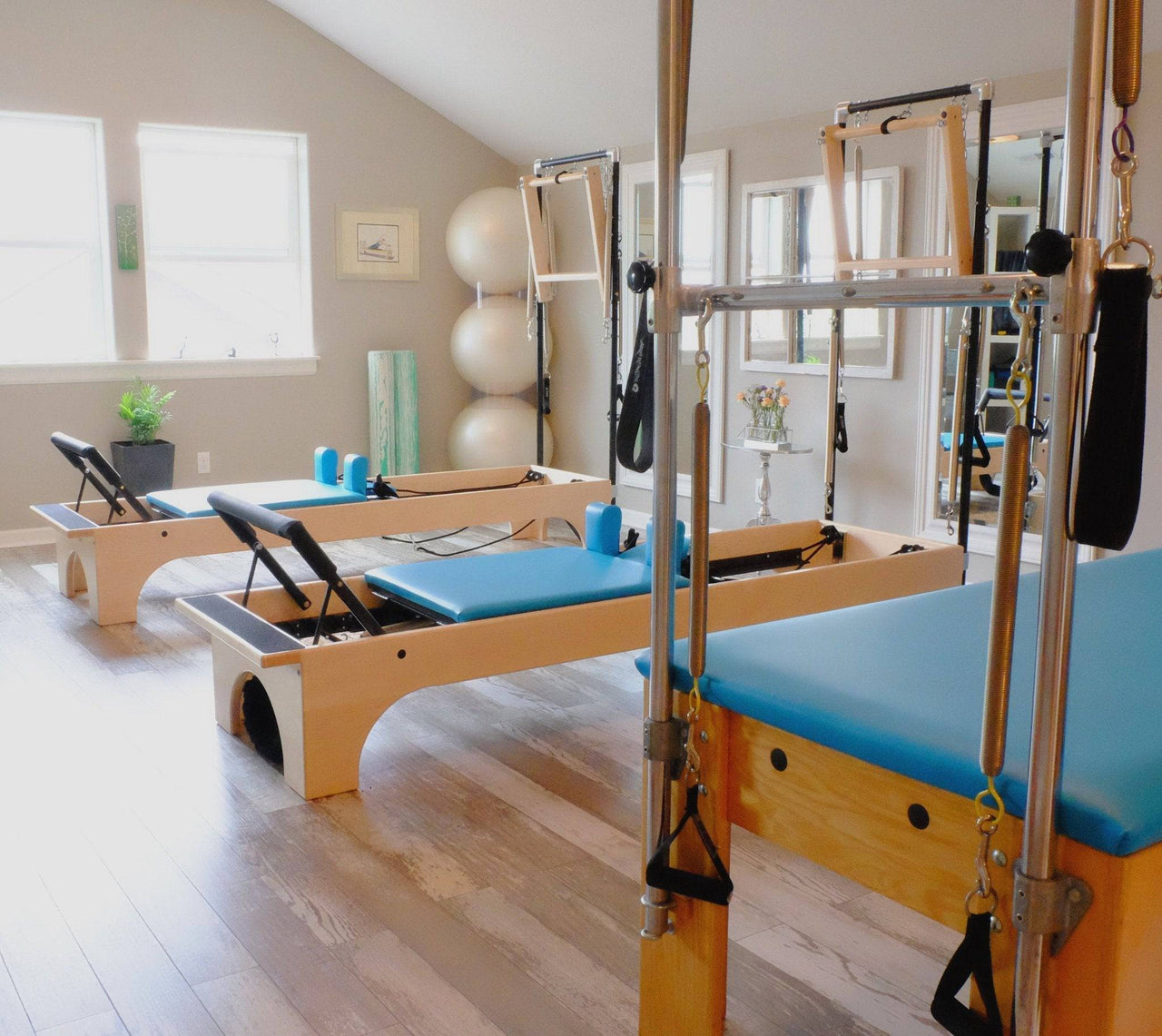 Jay Hart Designed Custom Pilates Stability Chair / Wunda Chair - LUXUSFIT Luxury Exercise & Recovery Equipment