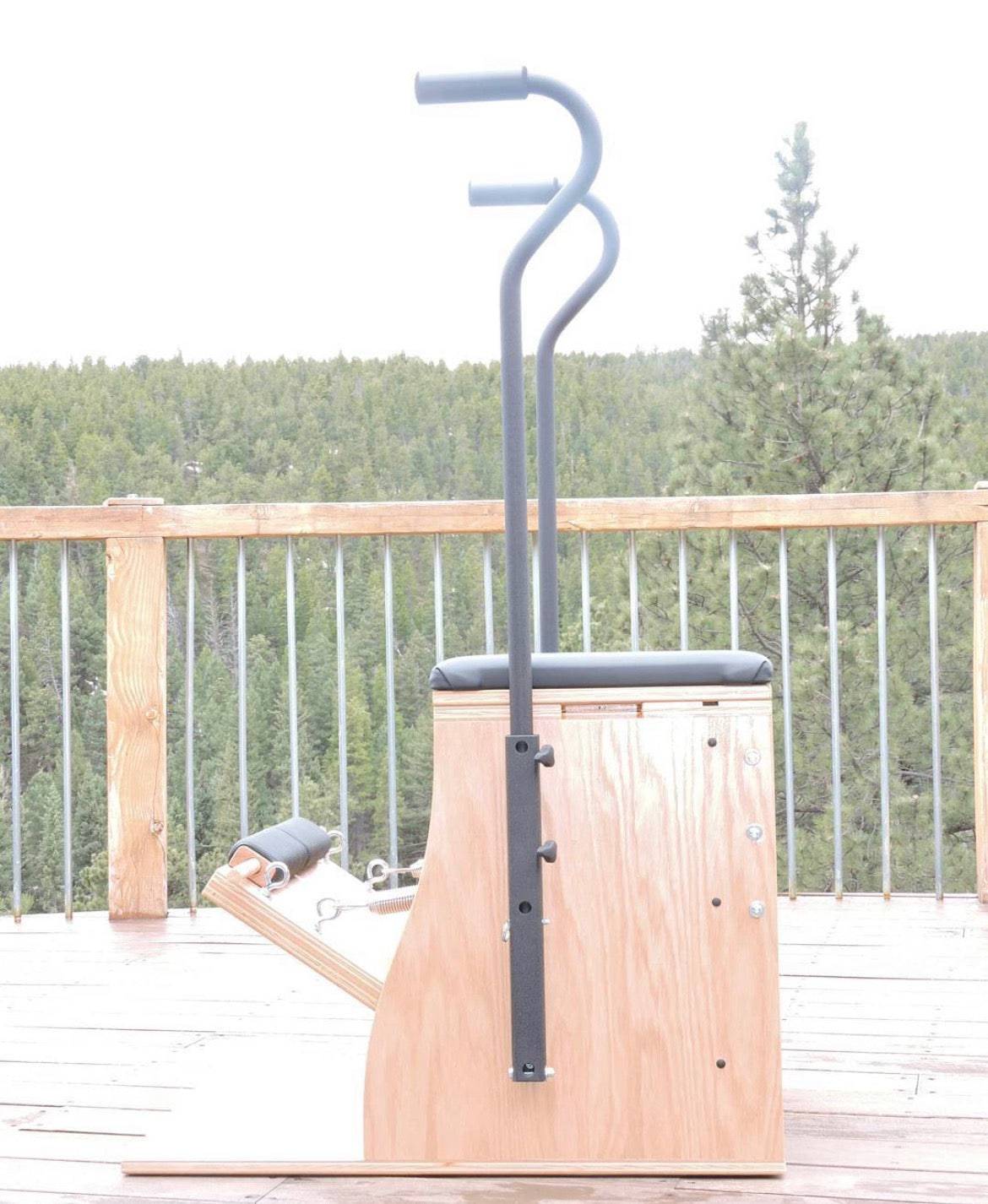 Jay Hart Designed Custom Pilates Stability Chair / Wunda Chair - LUXUSFIT Luxury Exercise & Recovery Equipment