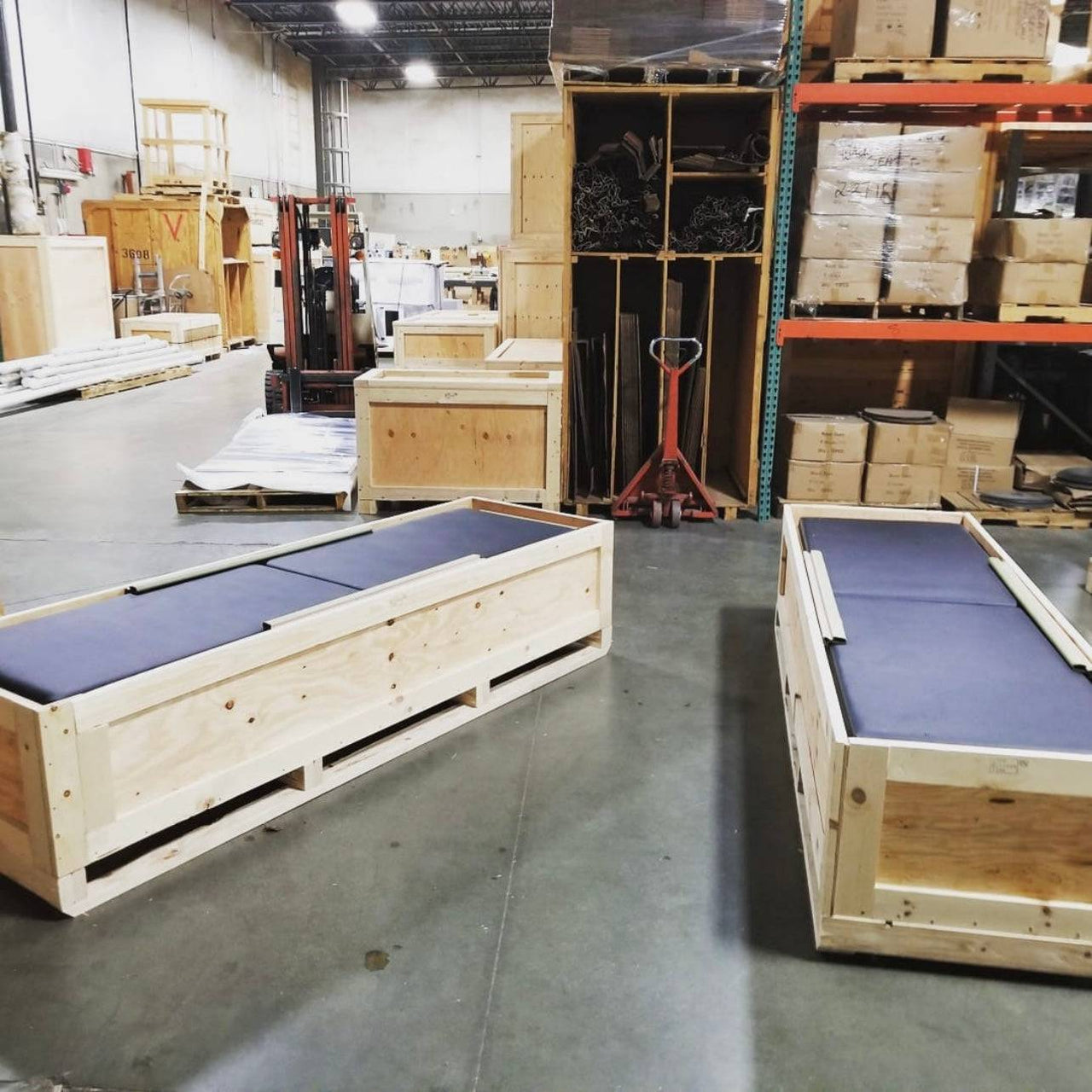 Jay Hart Designed Custom Pilates Reformer with Half-Trapeze Tower - LUXUSFIT Luxury Exercise & Recovery Equipment