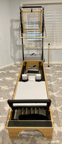 Thumbnail for Jay Hart Designed Custom Pilates Reformer with Half-Trapeze Tower - LUXUSFIT Luxury Exercise & Recovery Equipment