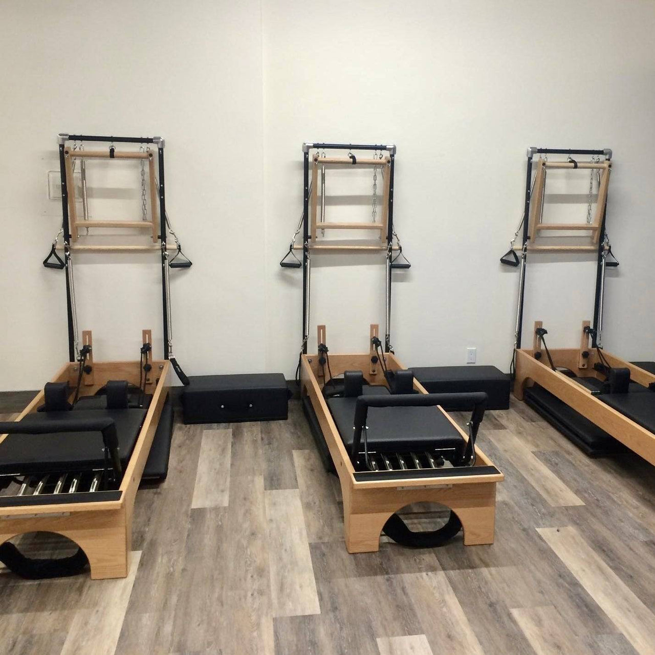 Jay Hart Designed Custom Pilates Reformer with Half-Trapeze Tower - LUXUSFIT Luxury Exercise & Recovery Equipment