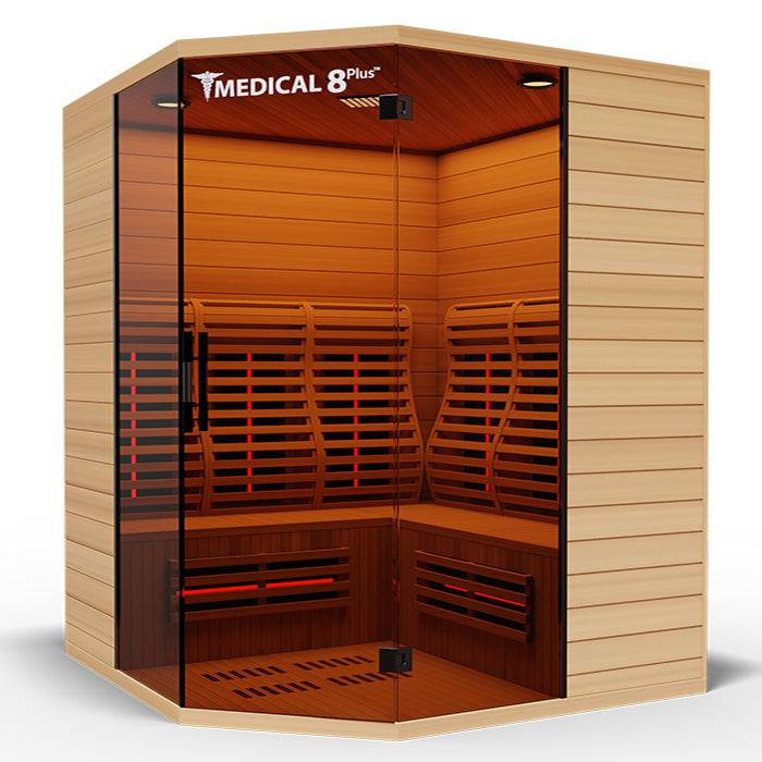 MEDICAL 8 Plus Person V2 Ultra Full-Spectrum Sauna - LUXUSFIT Luxury Exercise & Recovery Equipment