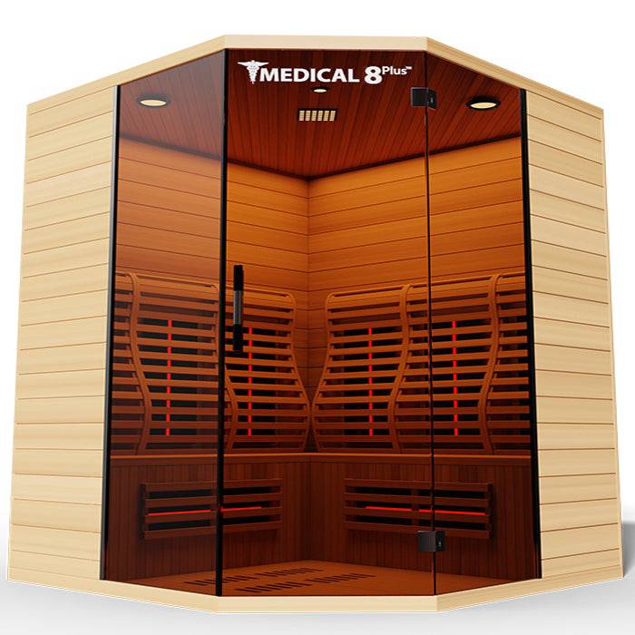 MEDICAL 8 Plus Person V2 Ultra Full-Spectrum Sauna - LUXUSFIT Luxury Exercise & Recovery Equipment