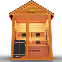 Thumbnail for MEDICAL Nature 7 Person Outdoor Infrared Sauna - LUXUSFIT Luxury Exercise & Recovery Equipment