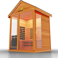 Thumbnail for MEDICAL Nature 7 Person Outdoor Infrared Sauna - LUXUSFIT Luxury Exercise & Recovery Equipment