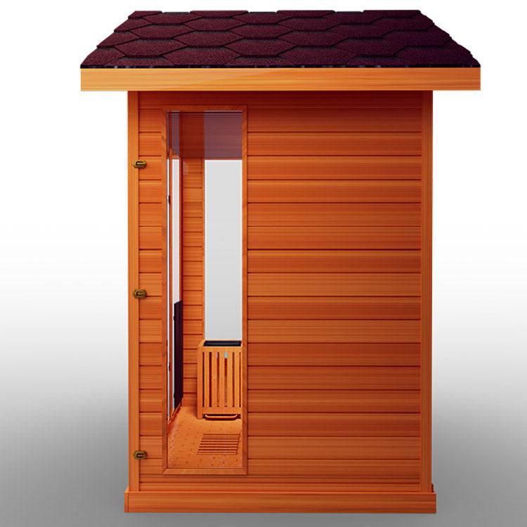 MEDICAL Nature 8 Plus Person Outdoor Infrared Sauna - LUXUSFIT Luxury Exercise & Recovery Equipment