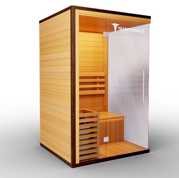 Medical 6 Traditional Sauna - LUXUSFIT Luxury Exercise & Recovery Equipment